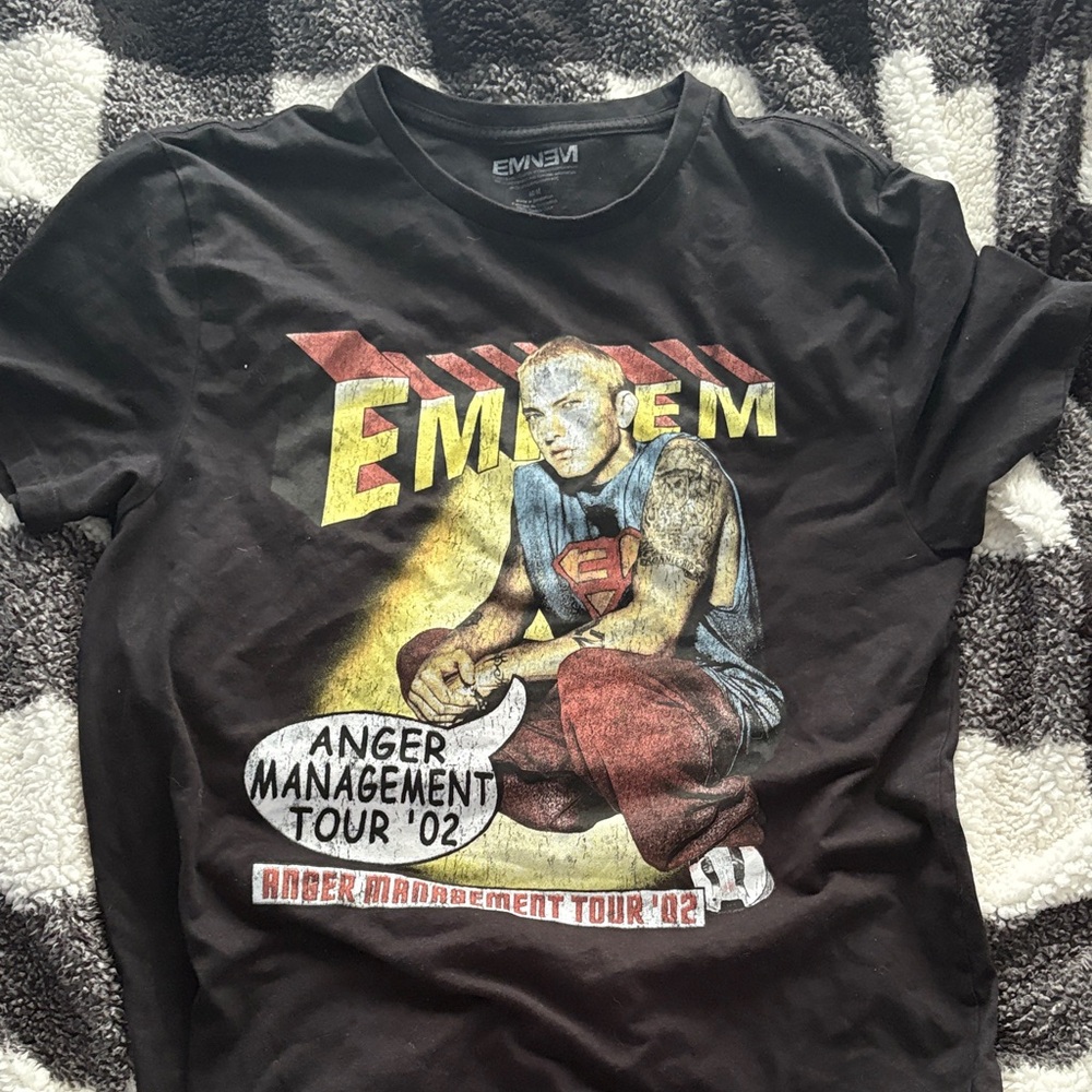 mine Black Anger Management Tour Graphic Tee